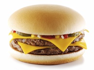 Макдональдс Двойной чизбургер. Фото