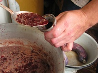 Кровяная колбаса. Фото
